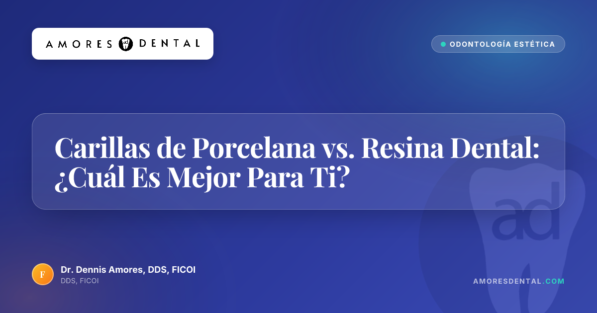 Carillas de Porcelana vs. Resina Dental: ¿Cuál Es Mejor Para Ti?